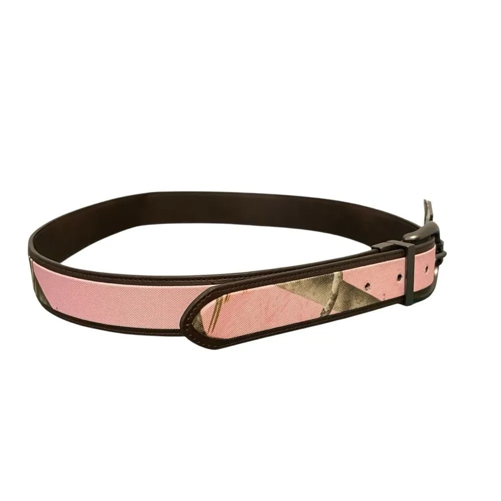 Browning Reversible Belt Pink‎ Green MED NWT